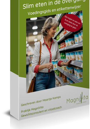 E-book: Slim eten in de overgang - Voedingsgids en etikettenwijzer (actie)